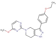 3-(4-ethoxyphenyl)-5-(4-methoxypyrimidin-2-yl)-4,5,6,7-tetrahydro-1H-pyrazolo[4,3-c]pyridine