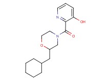 2-{[2-(cyclohexylmethyl)-4-morpholinyl]carbonyl}-3-pyridinol