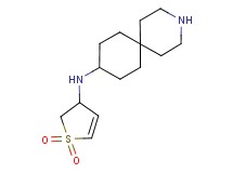 N-(1,1-dioxido-2,3-dihydro-3-thienyl)-3-azaspiro[5.5]undecan-9-amine dihydrochloride