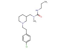 N-({1-[2-(4-chlorophenyl)ethyl]-3-piperidinyl}methyl)-N-methyl-N'-propylurea