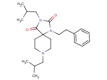 3,8-diisobutyl-1-(2-phenylethyl)-1,3,8-triazaspiro[4.5]decane-2,4-dione