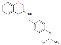 3,4-dihydro-2H-chromen-3-yl(4-isopropoxybenzyl)amine