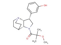 3-[(3R*,3aR*,7aR*)-1-(2-methoxy-2-methylpropanoyl)octahydro-4,7-ethanopyrrolo[3,2-b]pyridin-3-yl]phenol
