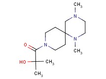 1-(1,4-dimethyl-1,4,9-triazaspiro[5.5]undec-9-yl)-2-methyl-1-oxopropan-2-ol