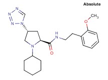 (4R)-1-cyclohexyl-N-[2-(2-methoxyphenyl)ethyl]-4-(1H-tetrazol-1-yl)-L-prolinamide