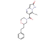 7-methyl-6-{[2-(2-phenylethyl)-4-morpholinyl]carbonyl}pyrazolo[1,5-a]pyrimidin-2(1H)-one