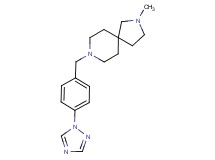 2-methyl-8-[4-(1H-1,2,4-triazol-1-yl)benzyl]-2,8-diazaspiro[4.5]decane
