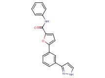 N-phenyl-5-[3-(1H-pyrazol-3-yl)phenyl]-2-furamide