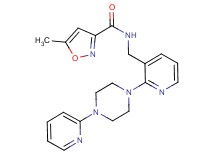 5-methyl-N-({2-[4-(2-pyridinyl)-1-piperazinyl]-3-pyridinyl}methyl)-3-isoxazolecarboxamide