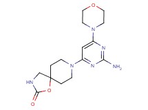 8-(2-amino-6-morpholin-4-ylpyrimidin-4-yl)-1-oxa-3,8-diazaspiro[4.5]decan-2-one