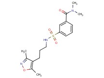 3-({[3-(3,5-dimethylisoxazol-4-yl)propyl]amino}sulfonyl)-N,N-dimethylbenzamide