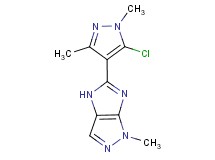 5-(5-chloro-1,3-dimethyl-1H-pyrazol-4-yl)-1-methyl-1,4-dihydroimidazo[4,5-c]pyrazole