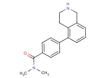 N,N-dimethyl-4-(1,2,3,4-tetrahydroisoquinolin-5-yl)benzamide