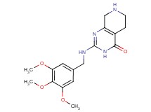 2-[(3,4,5-trimethoxybenzyl)amino]-5,6,7,8-tetrahydropyrido[3,4-d]pyrimidin-4(3H)-one hydrochloride