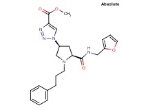 methyl 1-[(3S,5S)-5-{[(2-furylmethyl)amino]carbonyl}-1-(3-phenylpropyl)-3-pyrrolidinyl]-1H-1,2,3-triazole-4-carboxylate
