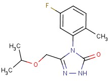 4-(5-fluoro-2-methylphenyl)-5-(isopropoxymethyl)-2,4-dihydro-3H-1,2,4-triazol-3-one