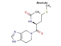 N-[(1S)-3-(methylthio)-1-(1,4,6,7-tetrahydro-5H-imidazo[4,5-c]pyridin-5-ylcarbonyl)propyl]acetamide