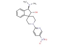 (2R*,3R*)-3-(dimethylamino)-1'-(5-nitro-2-pyridinyl)-2,3-dihydrospiro[indene-1,4'-piperidin]-2-ol