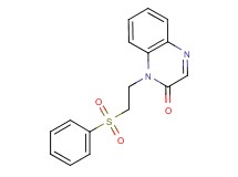 1-[2-(phenylsulfonyl)ethyl]quinoxalin-2(1H)-one