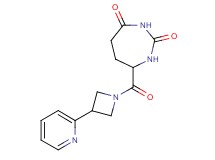 7-[(3-pyridin-2-ylazetidin-1-yl)carbonyl]-1,3-diazepane-2,4-dione