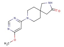 8-(6-methoxypyrimidin-4-yl)-2,8-diazaspiro[4.5]decan-3-one