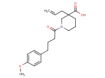 3-allyl-1-[4-(4-methoxyphenyl)butanoyl]piperidine-3-carboxylic acid