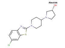 (3R)-1-[1-(6-chloro-1,3-benzothiazol-2-yl)piperidin-4-yl]pyrrolidin-3-ol