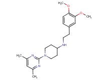 N-[2-(3,4-dimethoxyphenyl)ethyl]-1-(4,6-dimethylpyrimidin-2-yl)piperidin-4-amine