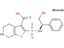 2-({[(1R)-2-hydroxy-1-phenylethyl]amino}sulfonyl)-4,5,6,7-tetrahydrothieno[2,3-c]pyridine-3-carboxylic acid