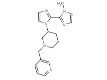 1-methyl-1'-[1-(pyridin-3-ylmethyl)piperidin-3-yl]-1H,1'H-2,2'-biimidazole