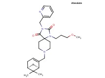 8-{[(1R,5S)-6,6-dimethylbicyclo[3.1.1]hept-2-en-2-yl]methyl}-1-(3-methoxypropyl)-3-(2-pyridinylmethyl)-1,3,8-triazaspiro[4.5]decane-2,4-dione