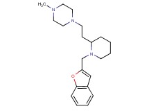 1-{2-[1-(1-benzofuran-2-ylmethyl)piperidin-2-yl]ethyl}-4-methylpiperazine