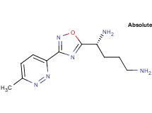 {(1R)-4-amino-1-[3-(6-methyl-3-pyridazinyl)-1,2,4-oxadiazol-5-yl]butyl}amine dihydrochloride