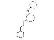 1-(3-phenylpropyl)-N-(tetrahydro-2H-pyran-4-yl)azepan-3-amine