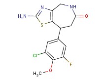 2-amino-8-(3-chloro-5-fluoro-4-methoxyphenyl)-4,5,7,8-tetrahydro-6H-[1,3]thiazolo[4,5-c]azepin-6-one