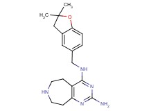N~4~-[(2,2-dimethyl-2,3-dihydro-1-benzofuran-5-yl)methyl]-6,7,8,9-tetrahydro-5H-pyrimido[4,5-d]azepine-2,4-diamine