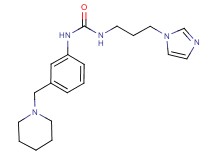 N-[3-(1H-imidazol-1-yl)propyl]-N'-[3-(piperidin-1-ylmethyl)phenyl]urea