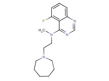 N-(2-azepan-1-ylethyl)-5-fluoro-N-methylquinazolin-4-amine