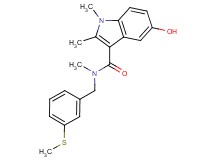 5-hydroxy-N,1,2-trimethyl-N-[3-(methylthio)benzyl]-1H-indole-3-carboxamide