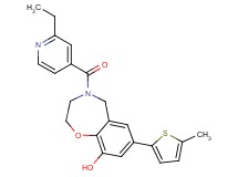 4-(2-ethylisonicotinoyl)-7-(5-methyl-2-thienyl)-2,3,4,5-tetrahydro-1,4-benzoxazepin-9-ol