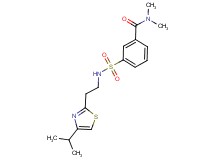 3-({[2-(4-isopropyl-1,3-thiazol-2-yl)ethyl]amino}sulfonyl)-N,N-dimethylbenzamide