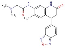 N-[4-(2,1,3-benzoxadiazol-5-yl)-6-methyl-2-oxo-1,2,3,4-tetrahydroquinolin-7-yl]-2-(dimethylamino)acetamide