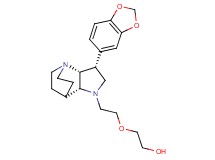 2-{2-[(3R*,3aR*,7aR*)-3-(1,3-benzodioxol-5-yl)hexahydro-4,7-ethanopyrrolo[3,2-b]pyridin-1(2H)-yl]ethoxy}ethanol