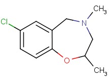 7-chloro-2,4-dimethyl-2,3,4,5-tetrahydro-1,4-benzoxazepine