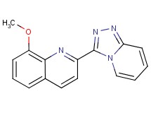 8-methoxy-2-[1,2,4]triazolo[4,3-a]pyridin-3-ylquinoline
