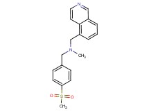 (isoquinolin-5-ylmethyl)methyl[4-(methylsulfonyl)benzyl]amine