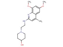 1-{2-[(6,8-dimethoxy-4-methylquinolin-2-yl)amino]ethyl}piperidin-4-ol