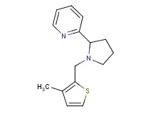 2-{1-[(3-methyl-2-thienyl)methyl]pyrrolidin-2-yl}pyridine