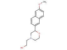 2-[2-(6-methoxy-2-naphthyl)morpholin-4-yl]ethanol