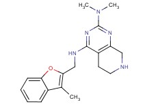N~2~,N~2~-dimethyl-N~4~-[(3-methyl-1-benzofuran-2-yl)methyl]-5,6,7,8-tetrahydropyrido[3,4-d]pyrimidine-2,4-diamine